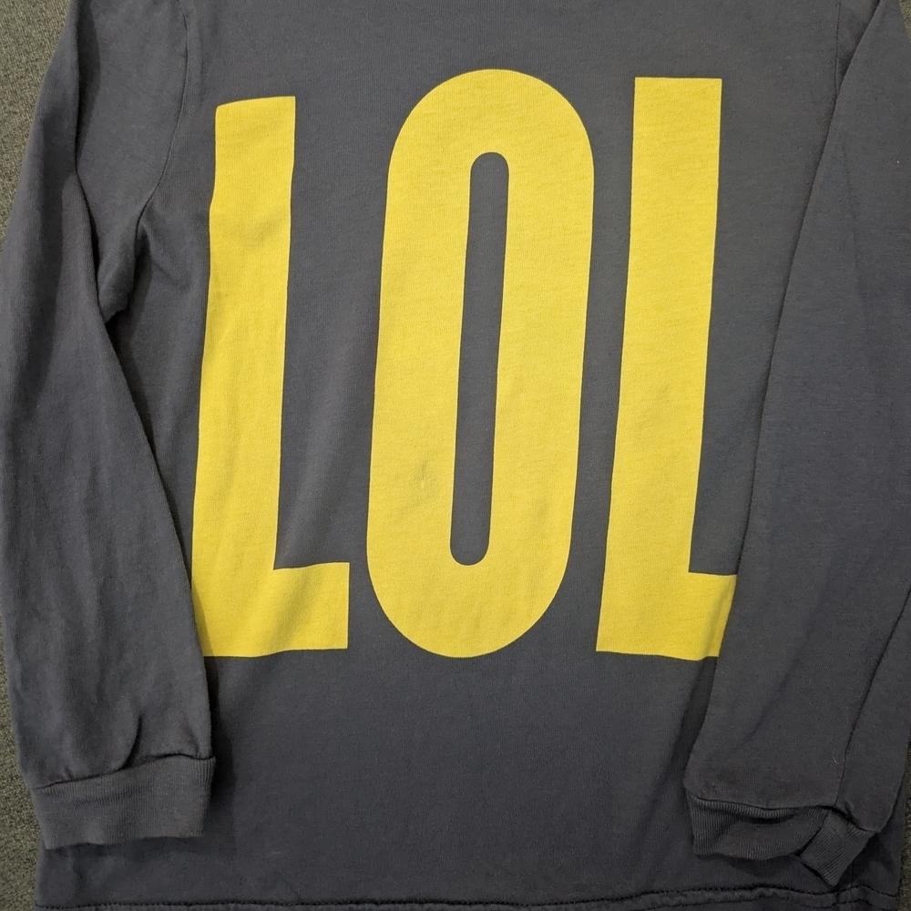 Peek Navy Shirt with Yellow Accents